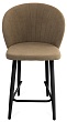 стул Коко полубарный нога черная 600 (Т184 кофе с молоком)