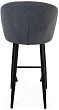 стул Коко барный нога черная 700 (Т177 графит)