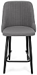стул Даниэлла полубарный нога черная 600 (Т180 светло-серый)