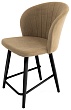 стул Коко полубарный-мини нога черная 500 (Т184 кофе с молоком)