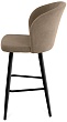 стул Коко барный нога черная 700 (Т184 кофе с молоком)