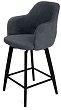 стул Эспрессо-2 полубарный нога черный 600 360F47 (Т177 графит)